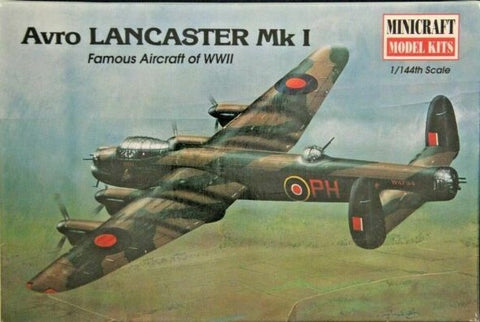 Minicraft Avro Lancaster Mk.1 1/144th Model Kit